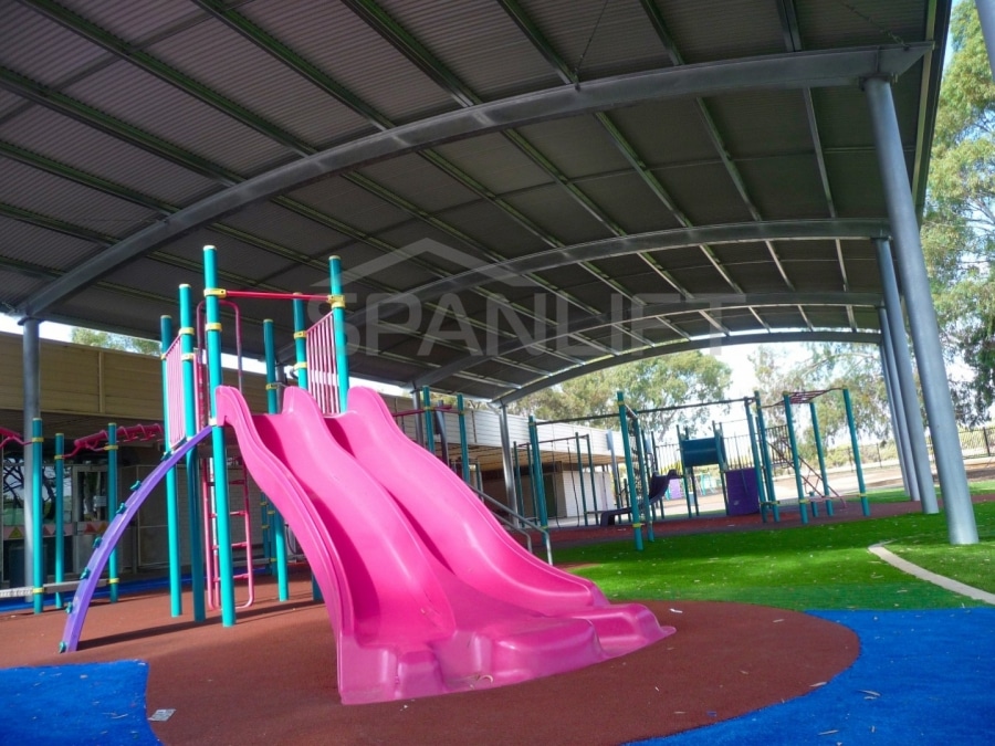 Playground Cover 8 School Spanlift ES01ij - School Playground Cover